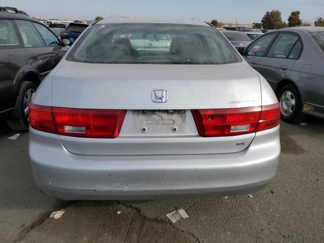 1HGCM55175A010947 - 2005 HONDA ACCORD DX SILVER photo 6