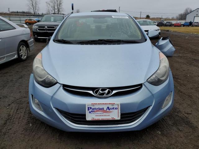 KMHDH4AE7CU411609 - 2012 HYUNDAI ELANTRA GL SILVER photo 5