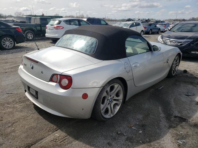 4USBT53525LU10996 - 2005 BMW Z4 3.0 SILVER photo 4