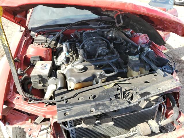 1ZVHT89S285189792 - 2008 FORD MUSTANG SH RED photo 11