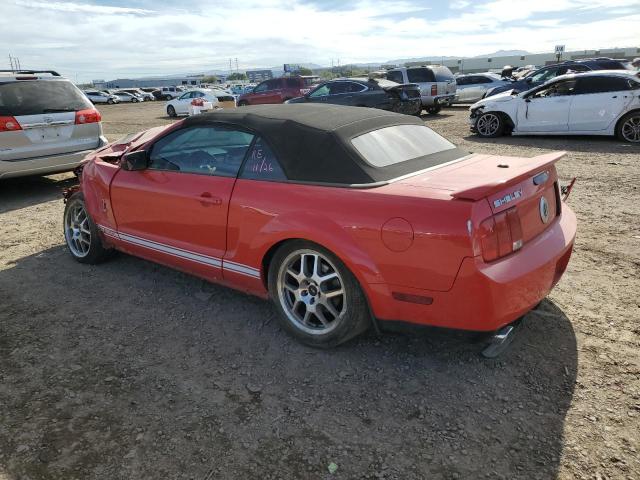 1ZVHT89S285189792 - 2008 FORD MUSTANG SH RED photo 2