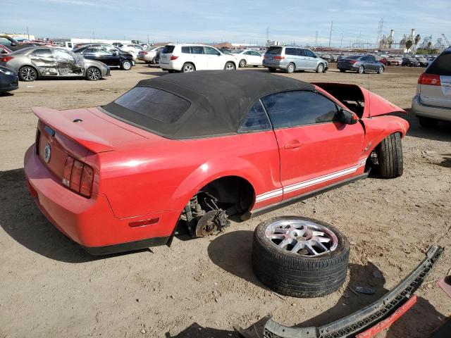 1ZVHT89S285189792 - 2008 FORD MUSTANG SH RED photo 3