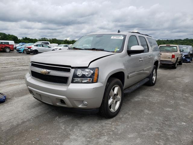 1GNFK26369J107960 - 2009 CHEVROLET SUBURBAN K TAN photo 2