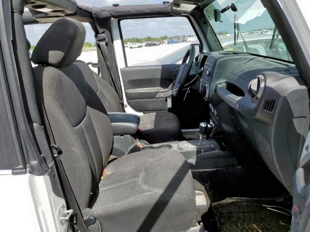 1C4AJWAG1GL301224 - 2016 JEEP WRANGLER S WHITE photo 5