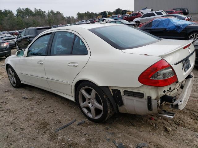 WDBUF87X99B376102 - 2009 MERCEDES-BENZ E350 WHITE photo 2