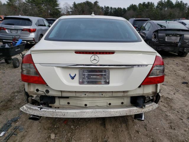 WDBUF87X99B376102 - 2009 MERCEDES-BENZ E350 WHITE photo 6