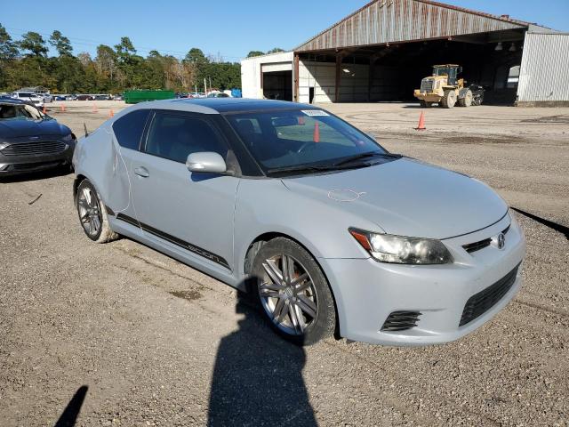 JTKJF5C76D3052335 - 2013 TOYOTA SCION TC GRAY photo 4