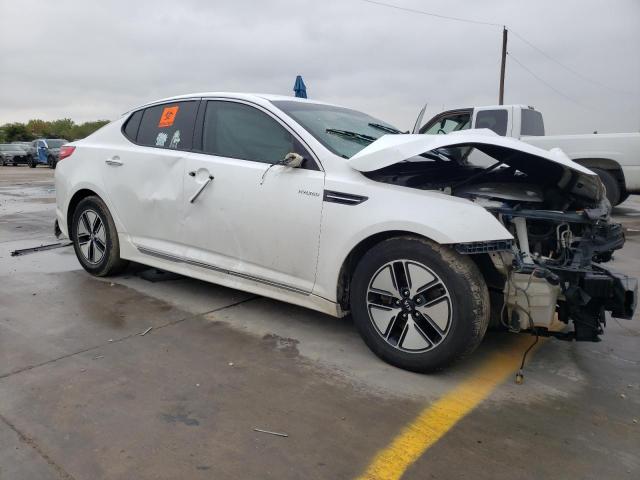 KNAGM4AD4D5038204 - 2013 KIA OPTIMA HYB WHITE photo 4