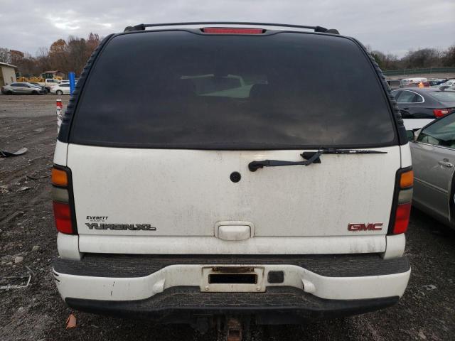 1GKFK66U25J133897 - 2005 GMC YUKON XL D WHITE photo 6