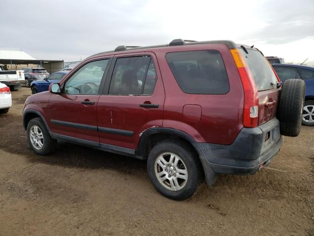 SHSRD78873U113697 - 2003 HONDA CR-V BURGUNDY photo 2