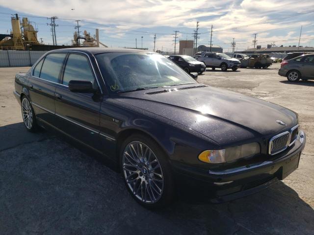 WBAGJ01090DG50397 - 1999 BMW 750IL BLACK photo 4