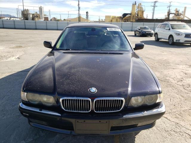 WBAGJ01090DG50397 - 1999 BMW 750IL BLACK photo 5