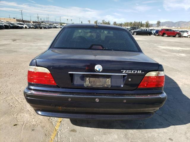 WBAGJ01090DG50397 - 1999 BMW 750IL BLACK photo 6