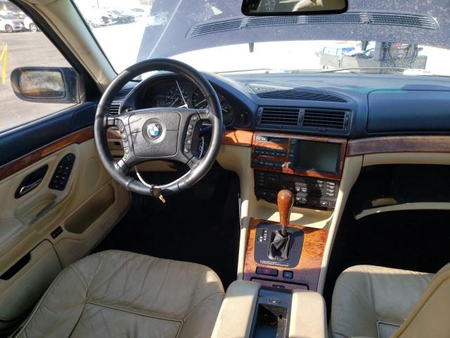 WBAGJ01090DG50397 - 1999 BMW 750IL BLACK photo 8