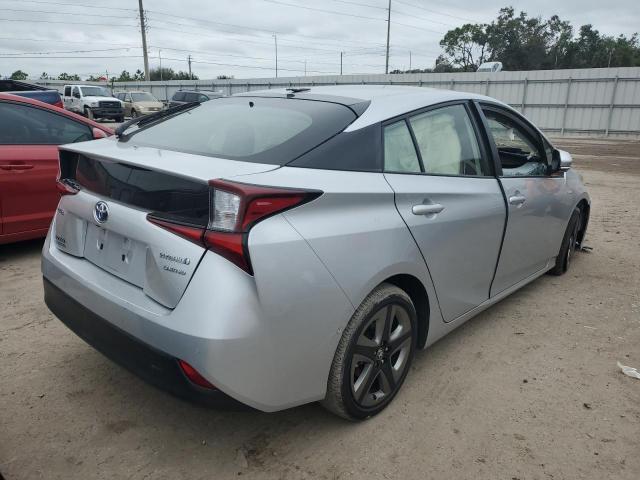 JTDKARFUXL3121822 - 2020 TOYOTA PRIUS L SILVER photo 3