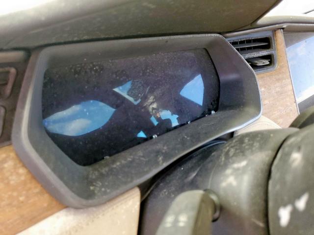 5YJSA1E25JF283035 - 2018 TESLA MODEL S Qırmızı foto 8