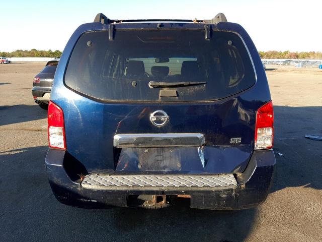 5N1AR18W76C640072 - 2006 NISSAN PATHFINDER თაფლისფერი ფოტო 6