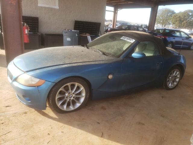 4USBT33443LR60385 - 2003 BMW Z4 2.5 BLUE photo 1