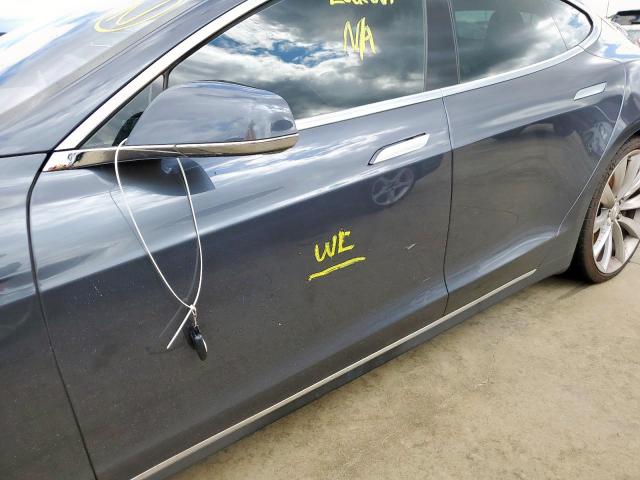5YJSA1H15EFP62449 - 2014 TESLA MODEL S Boz foto 9