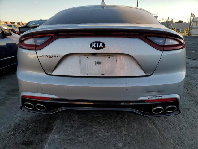 KNAE15LA9J6010784 - 2018 KIA STINGER SILVER photo 6