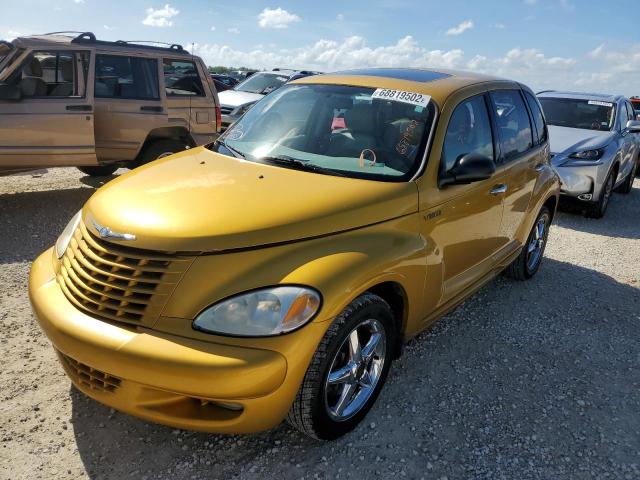 3C8FY68B52T343225 - 2002 CHRYSLER PT CRUISER GOLD photo 1