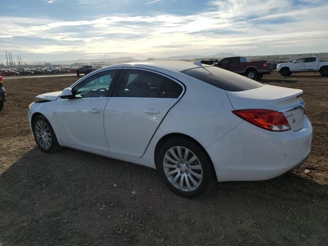 2G4GU5GC0B9184585 - 2011 BUICK REGAL CXL WHITE photo 2