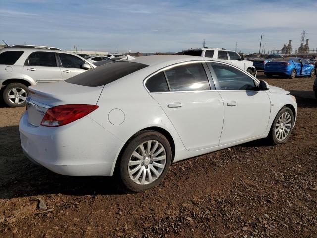 2G4GU5GC0B9184585 - 2011 BUICK REGAL CXL WHITE photo 3