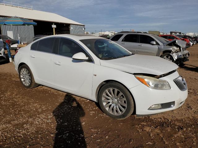 2G4GU5GC0B9184585 - 2011 BUICK REGAL CXL WHITE photo 4