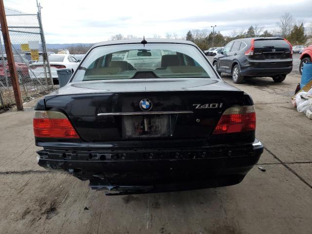 WBAGG83411DN85928 - 2001 BMW 740 I AUTO BLACK photo 6