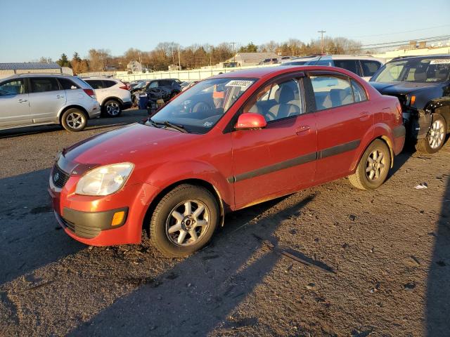 KNADE223096533821 - 2009 KIA RIO BASE RED photo 1