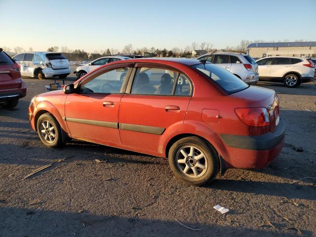 KNADE223096533821 - 2009 KIA RIO BASE RED photo 2