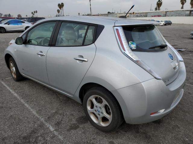 JN1AZ0CP5BT007842 - 2011 NISSAN LEAF SV SILVER photo 2