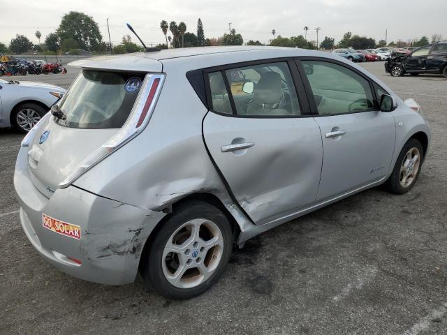 JN1AZ0CP5BT007842 - 2011 NISSAN LEAF SV SILVER photo 3