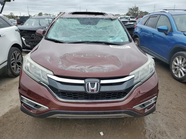 3CZRM3H59GG716988 - 2016 HONDA CR-V EX BURGUNDY photo 5