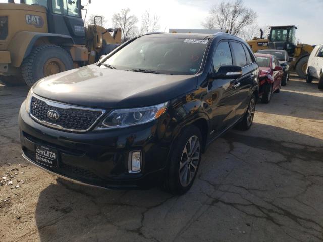 5XYKWDA71EG434892 - 2014 KIA SORENTO SX BLACK photo 1