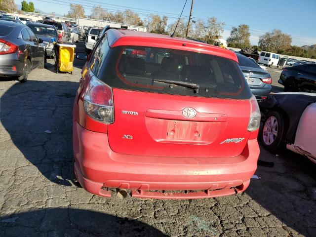 2T1KR32E17C653932 - 2007 TOYOTA MATRIX RED photo 6