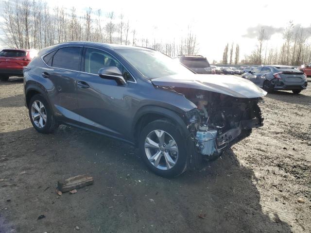 JTJBJRBZ5H2060682 - 2017 LEXUS NX 300H GRAY photo 4