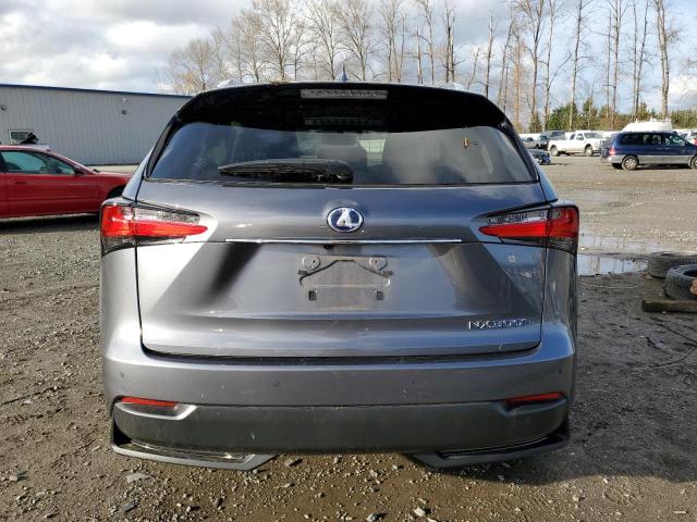 JTJBJRBZ5H2060682 - 2017 LEXUS NX 300H GRAY photo 6