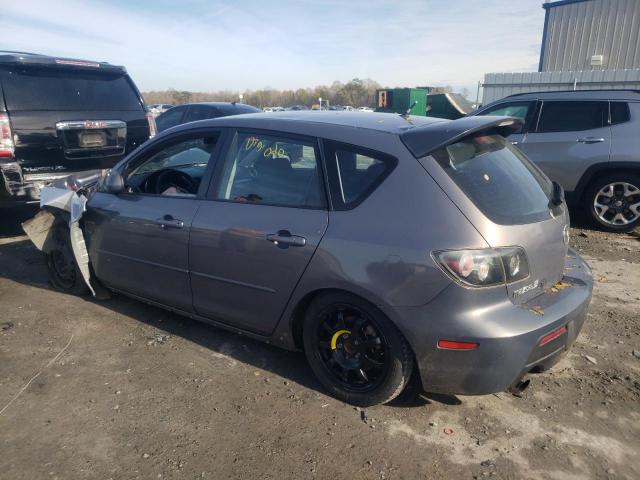 JM1BK343581786876 - 2008 MAZDA 3 HATCHBAC GRAY photo 2