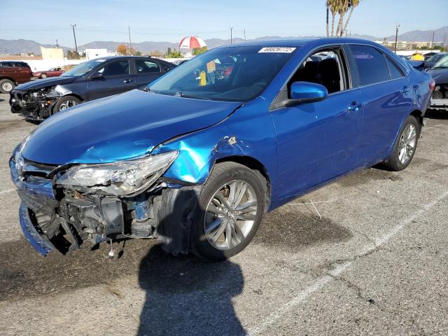 4T1BF1FK0HU674722 - 2017 TOYOTA CAMRY LE BLUE photo 1