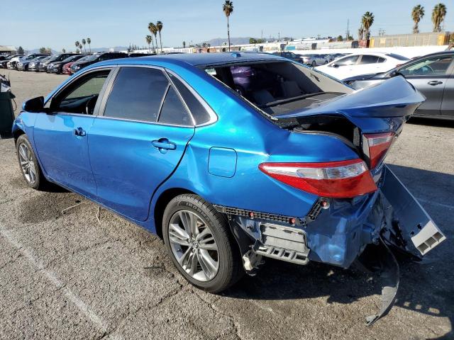 4T1BF1FK0HU674722 - 2017 TOYOTA CAMRY LE BLUE photo 2