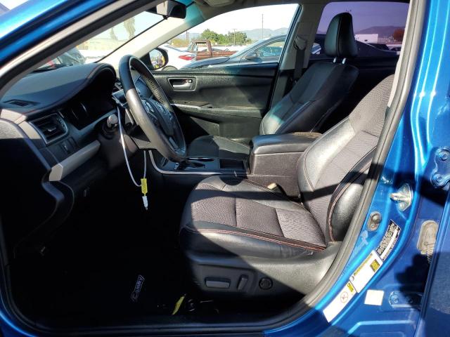 4T1BF1FK0HU674722 - 2017 TOYOTA CAMRY LE BLUE photo 7
