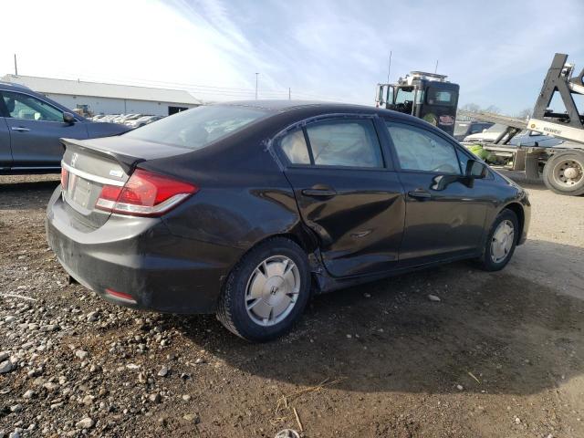 2HGFB2F6XEH555246 - 2014 HONDA CIVIC HF GRAY photo 3