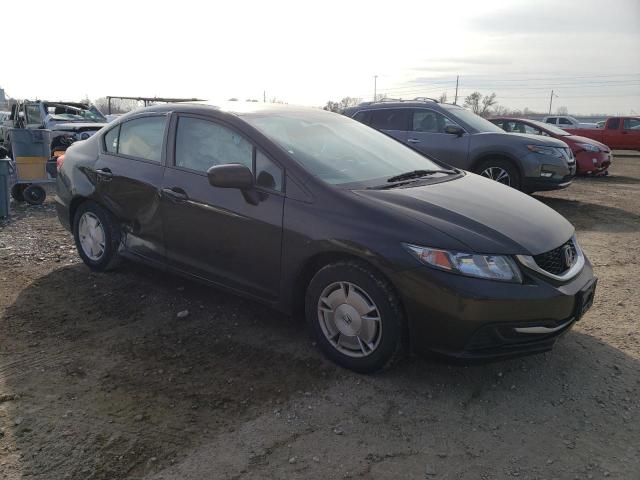 2HGFB2F6XEH555246 - 2014 HONDA CIVIC HF GRAY photo 4