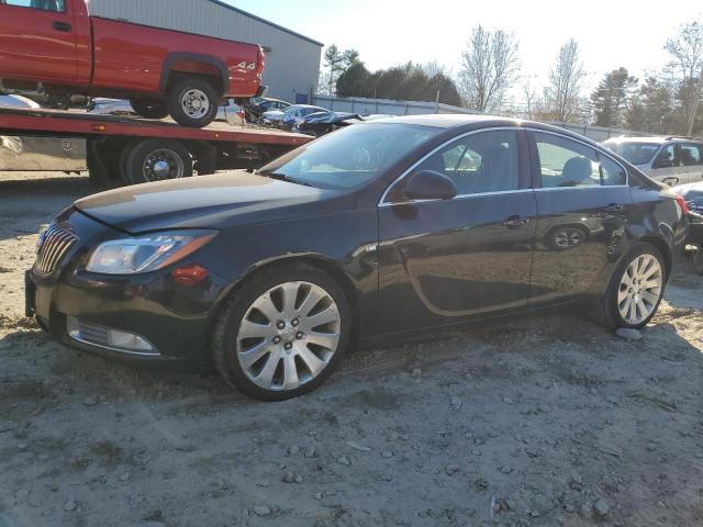 W04G15GV4B1054743 - 2011 BUICK REGAL CXL GRAY photo 1