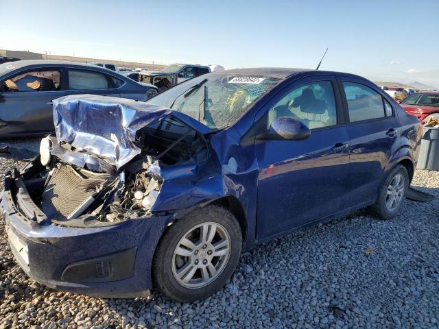 1G1JA5SH9C4185513 - 2012 CHEVROLET SONIC LS BLUE photo 1