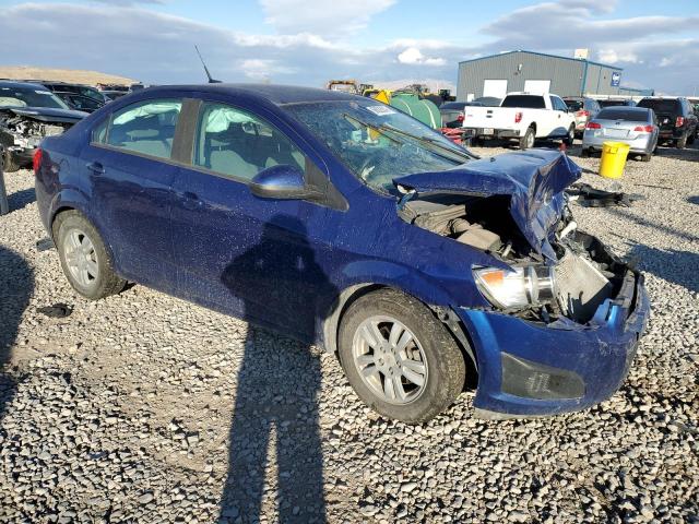1G1JA5SH9C4185513 - 2012 CHEVROLET SONIC LS BLUE photo 4