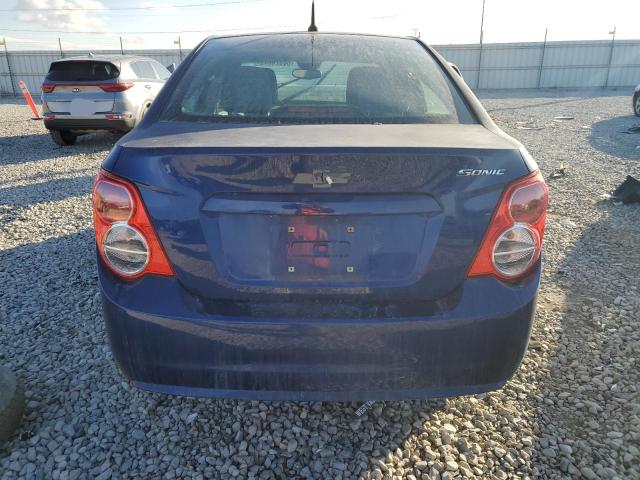 1G1JA5SH9C4185513 - 2012 CHEVROLET SONIC LS BLUE photo 6