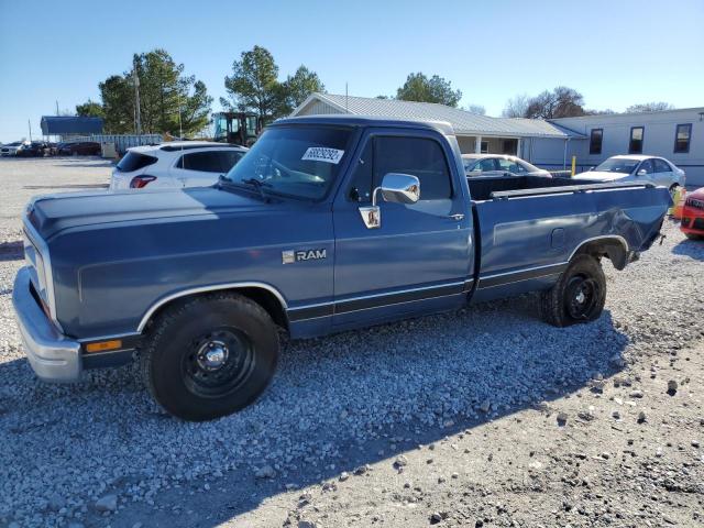 1B7FD04Y6JS674108 - 1988 DODGE D-SERIES D BLUE photo 1