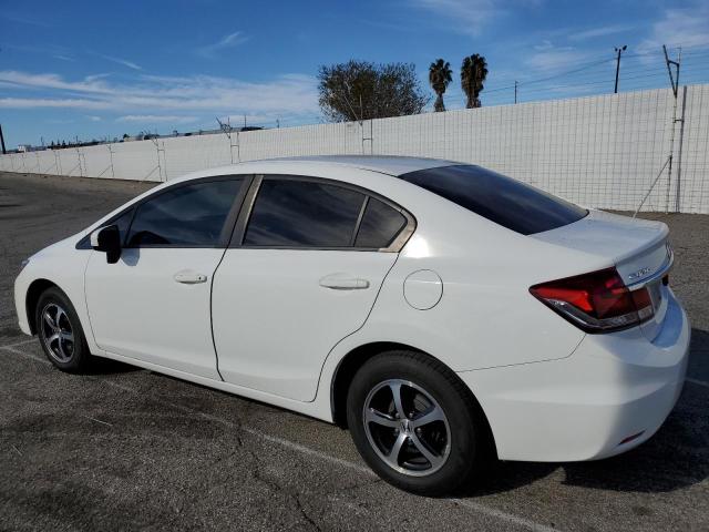 19XFB2F79FE273832 - 2015 HONDA CIVIC SE WHITE photo 2